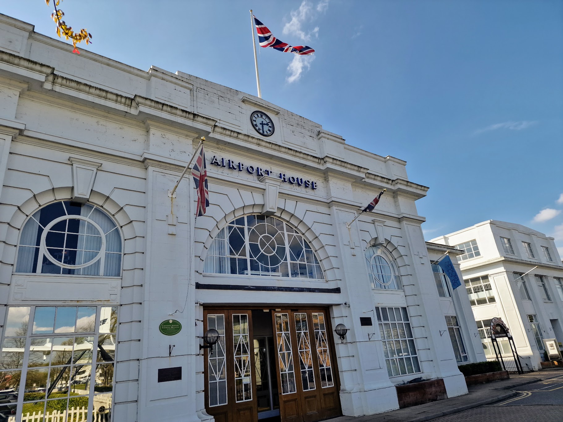 The historic Airport House building in Croydon